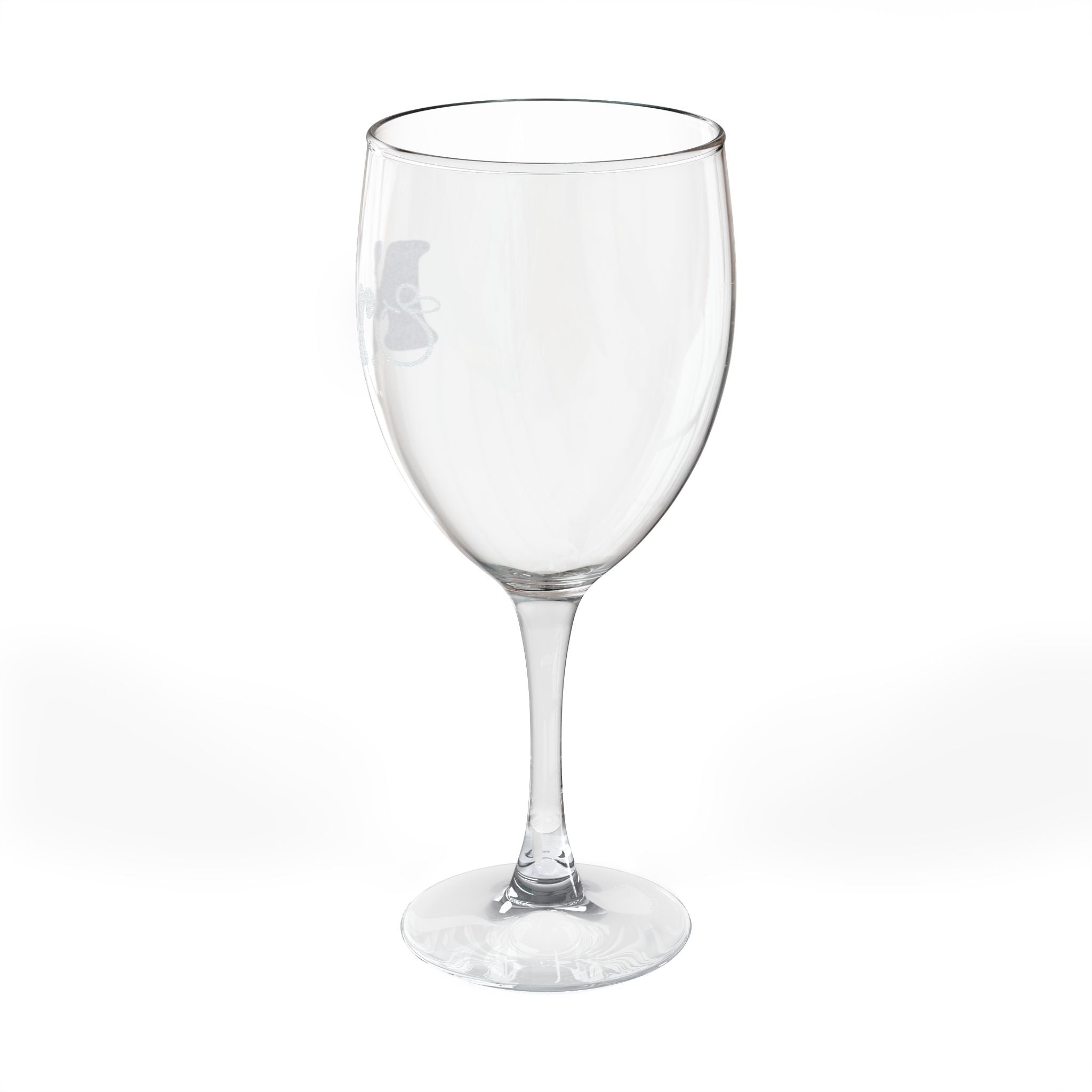 Engraved "Mr." Wine Glass — 10.5 oz Stemmed Wedding & Anniversary Gift