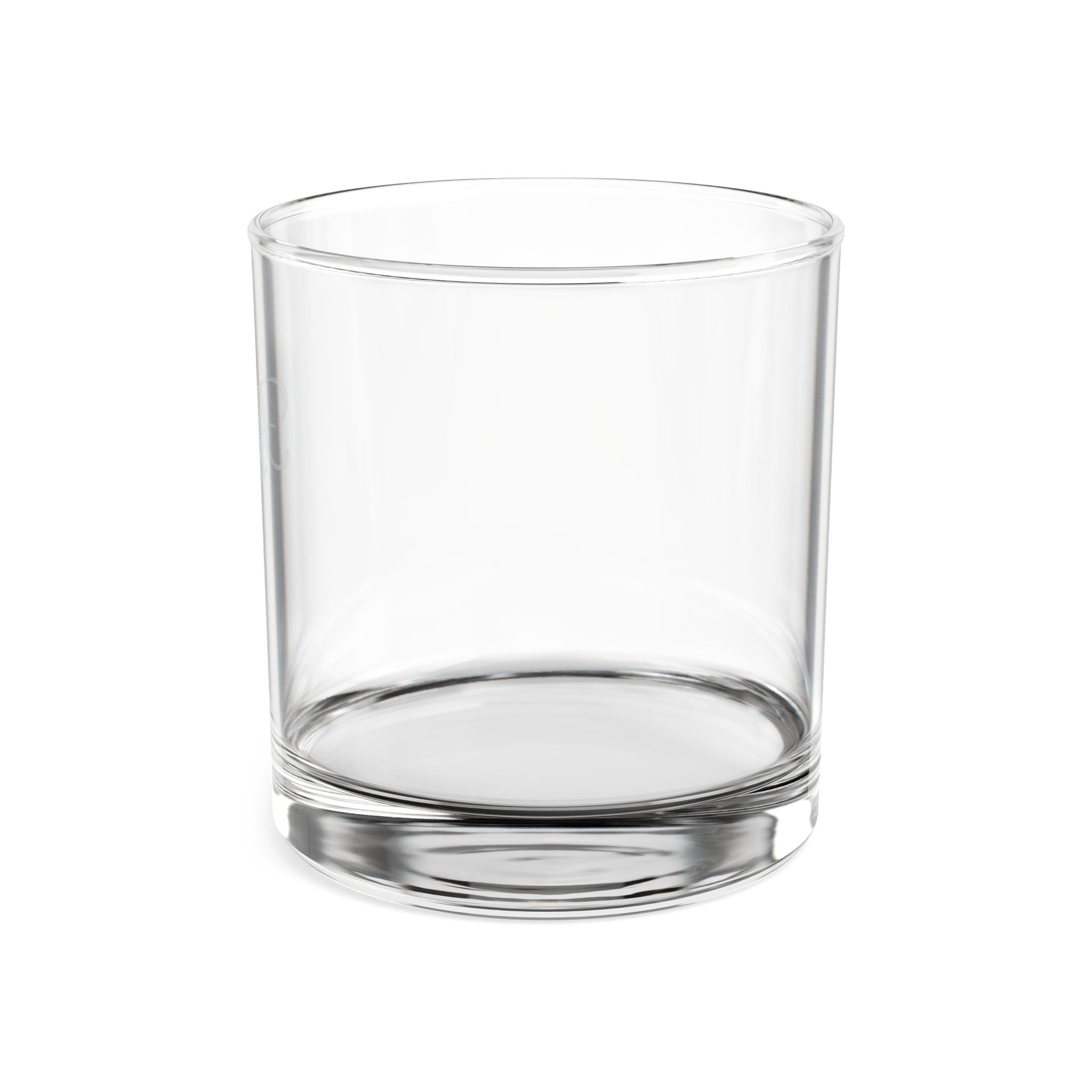 Engraved 'His' Whiskey Glass 10.5 oz — Personalized Rocks Glass for Groom, Anniversary, Gift