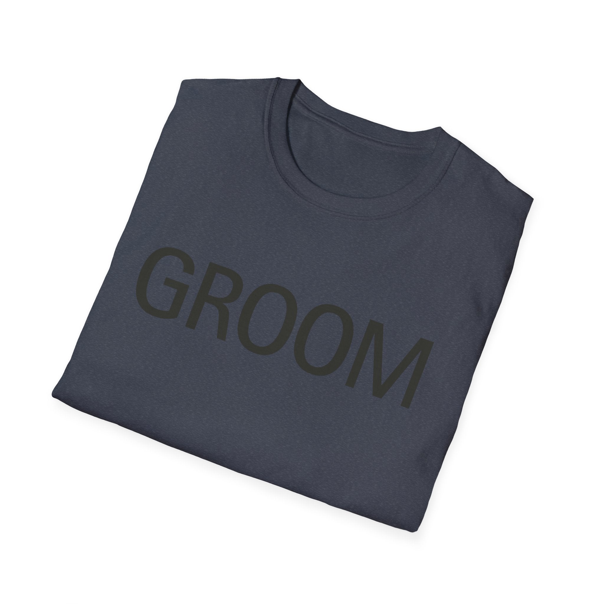 Groom T-Shirt — Simple Wedding Party Tee for Groom, Bachelor Party Shirt