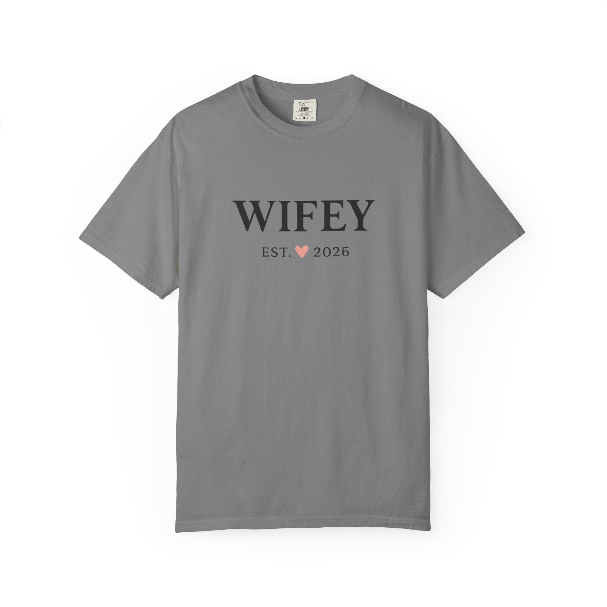 Wifey Est. 2026 T-Shirt — Bridal/Anniversary Tee