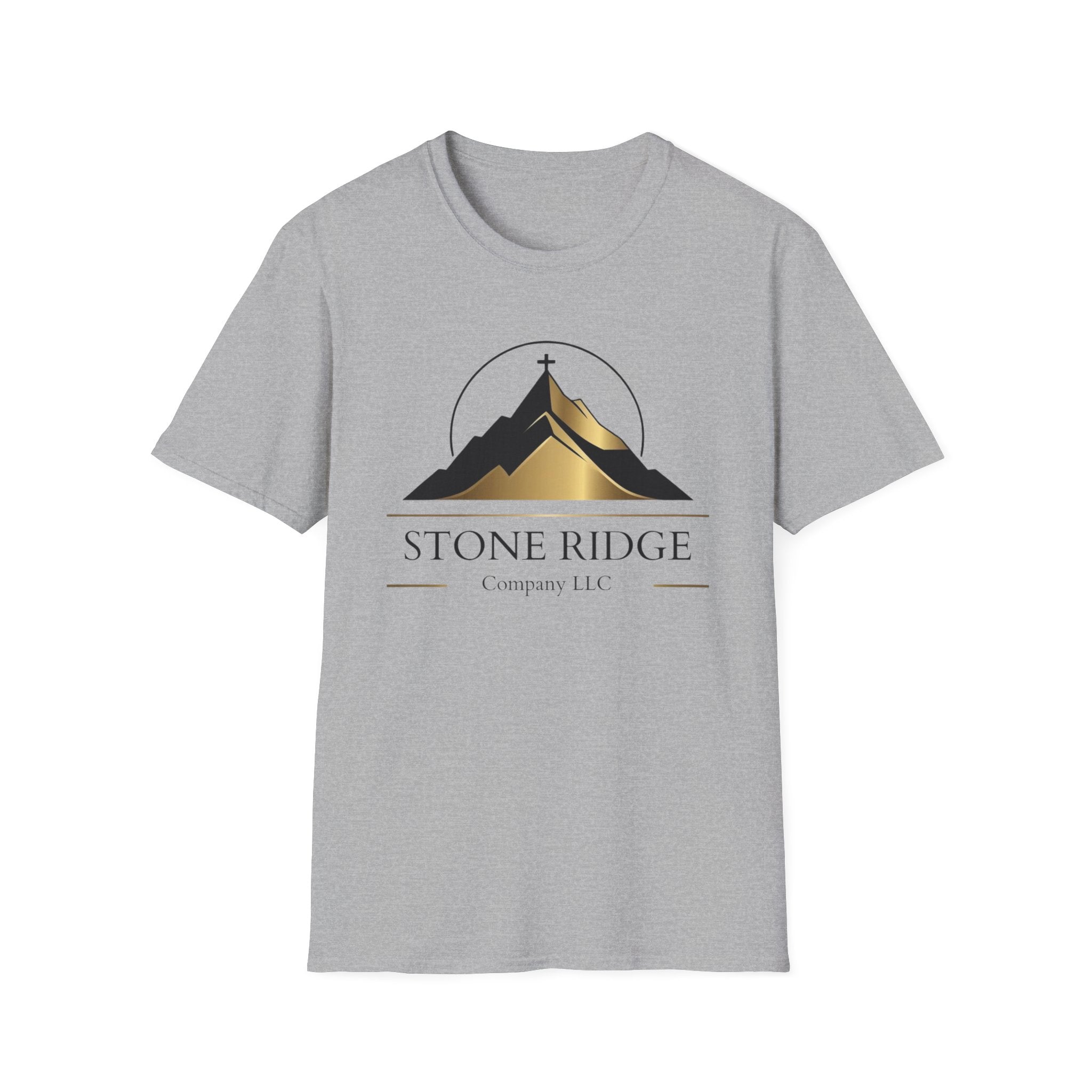 Stone Ridge Mountain Logo T-Shirt — Classic Outdoor Logo Tee