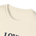 Love Locked In T-Shirt — Romantic Padlock Graphic Tee for Couples