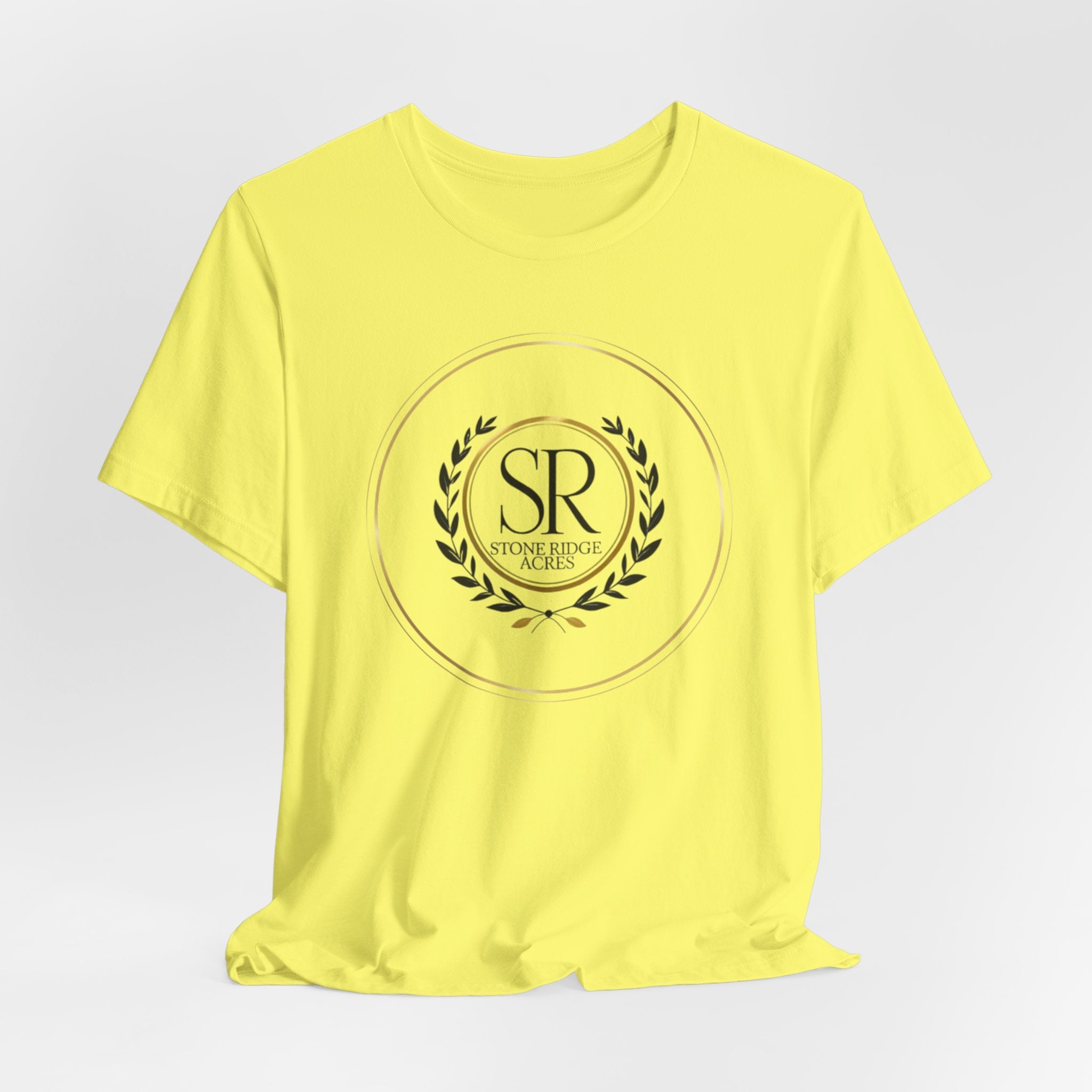 SR Monogram Laurel Circle T-Shirt