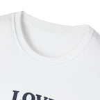 Love Locked In T-Shirt — Romantic Padlock Graphic Tee for Couples