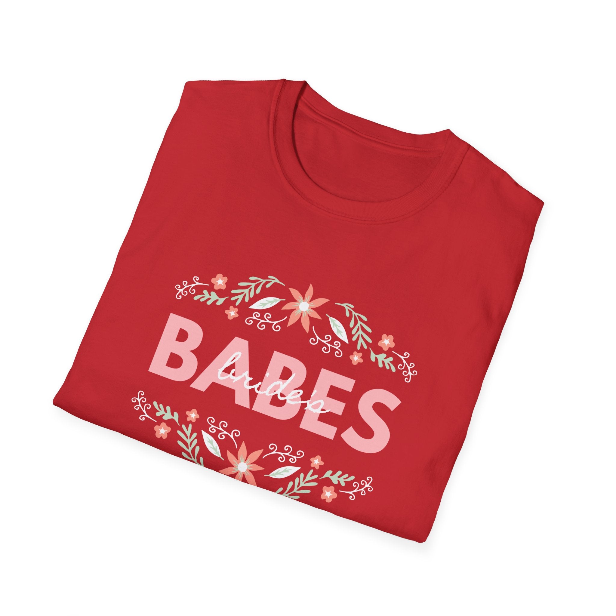 Babes Floral Tee — Cute Pink Floral 'BABES' T-Shirt