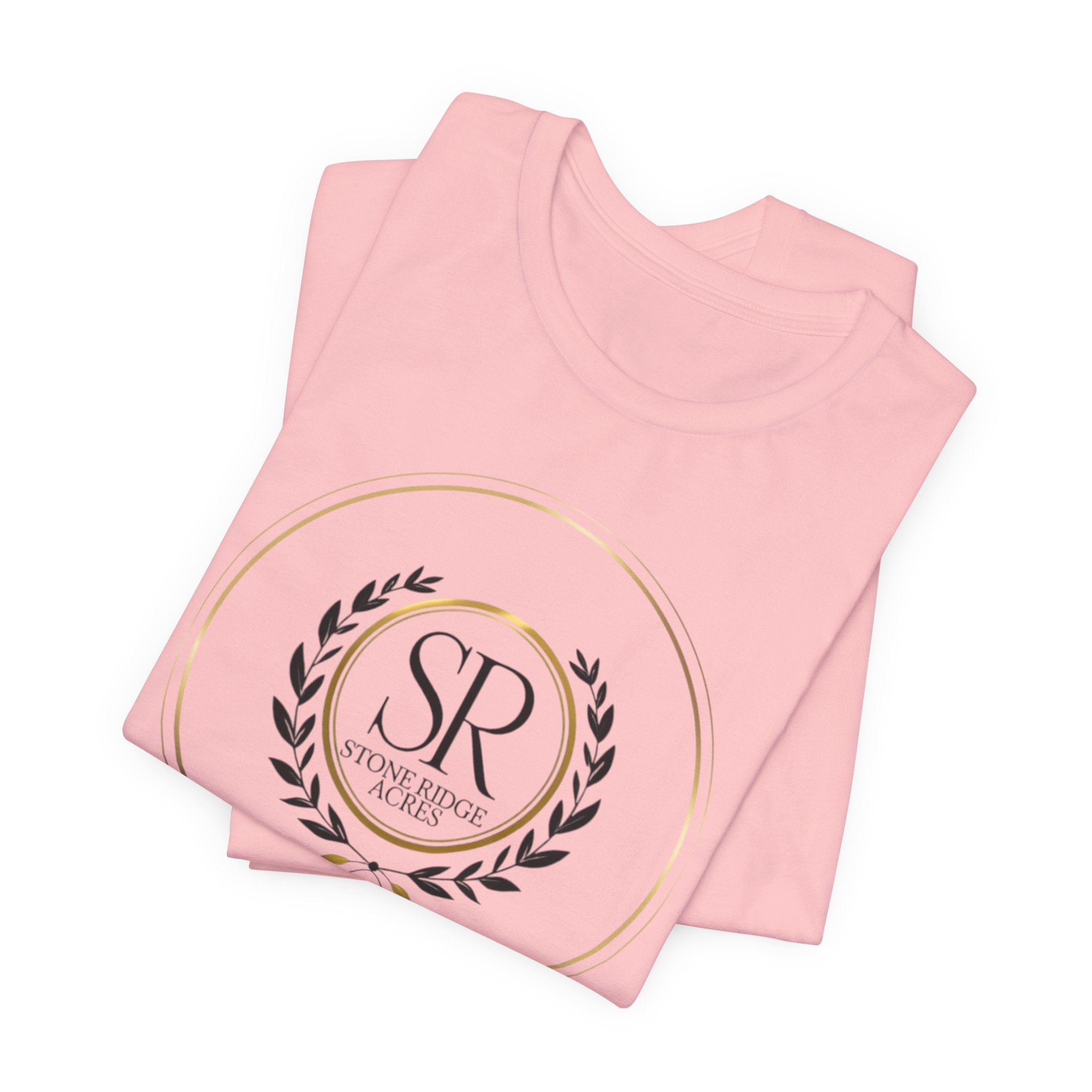SR Monogram Laurel Circle T-Shirt