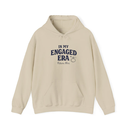 Engaged Era Hoodie — "In My Engaged Era" Future Mrs. Sweatshirt, Bridal Engagement Gift