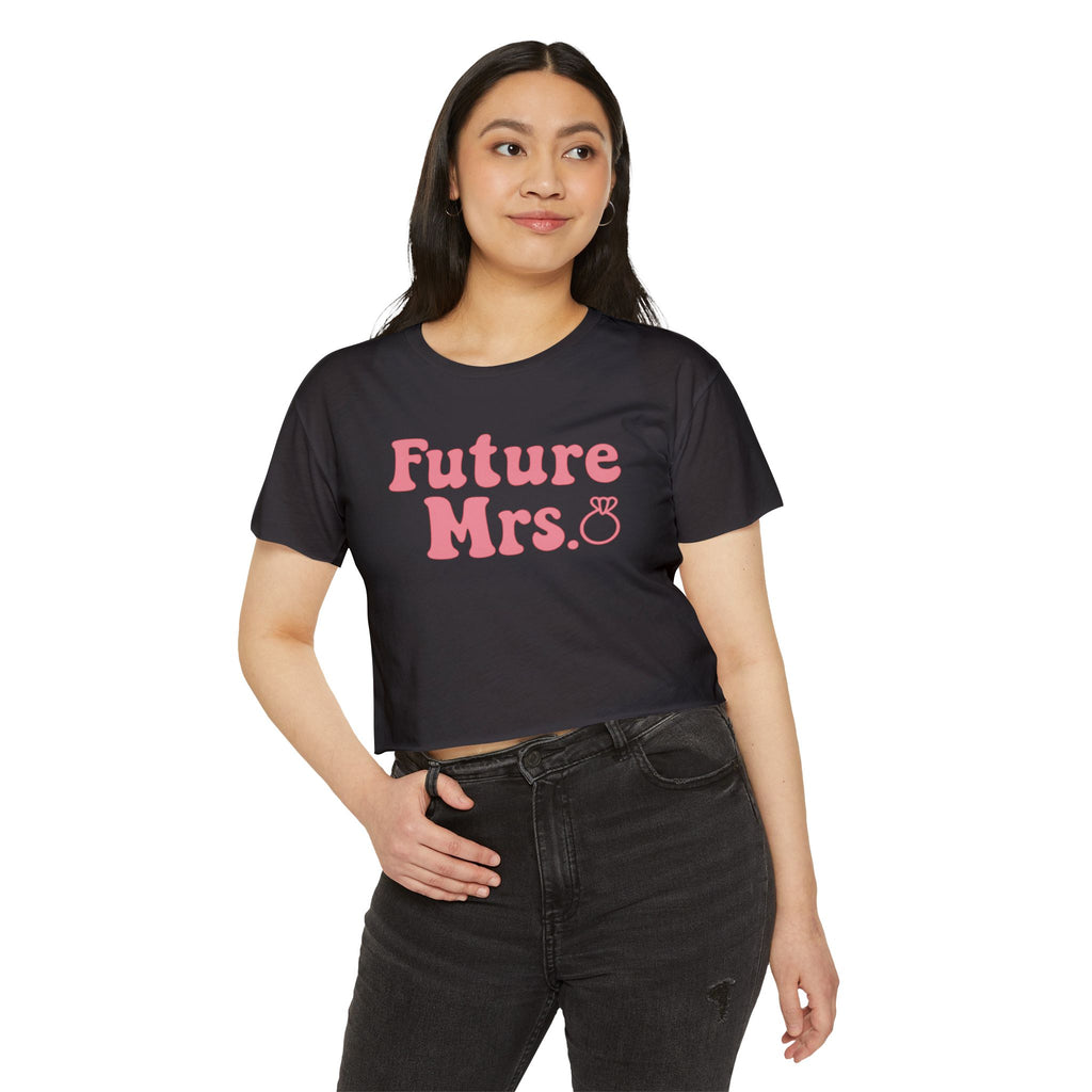 Future Mrs. Crop Top — Bachelorette Bride Festival Tee