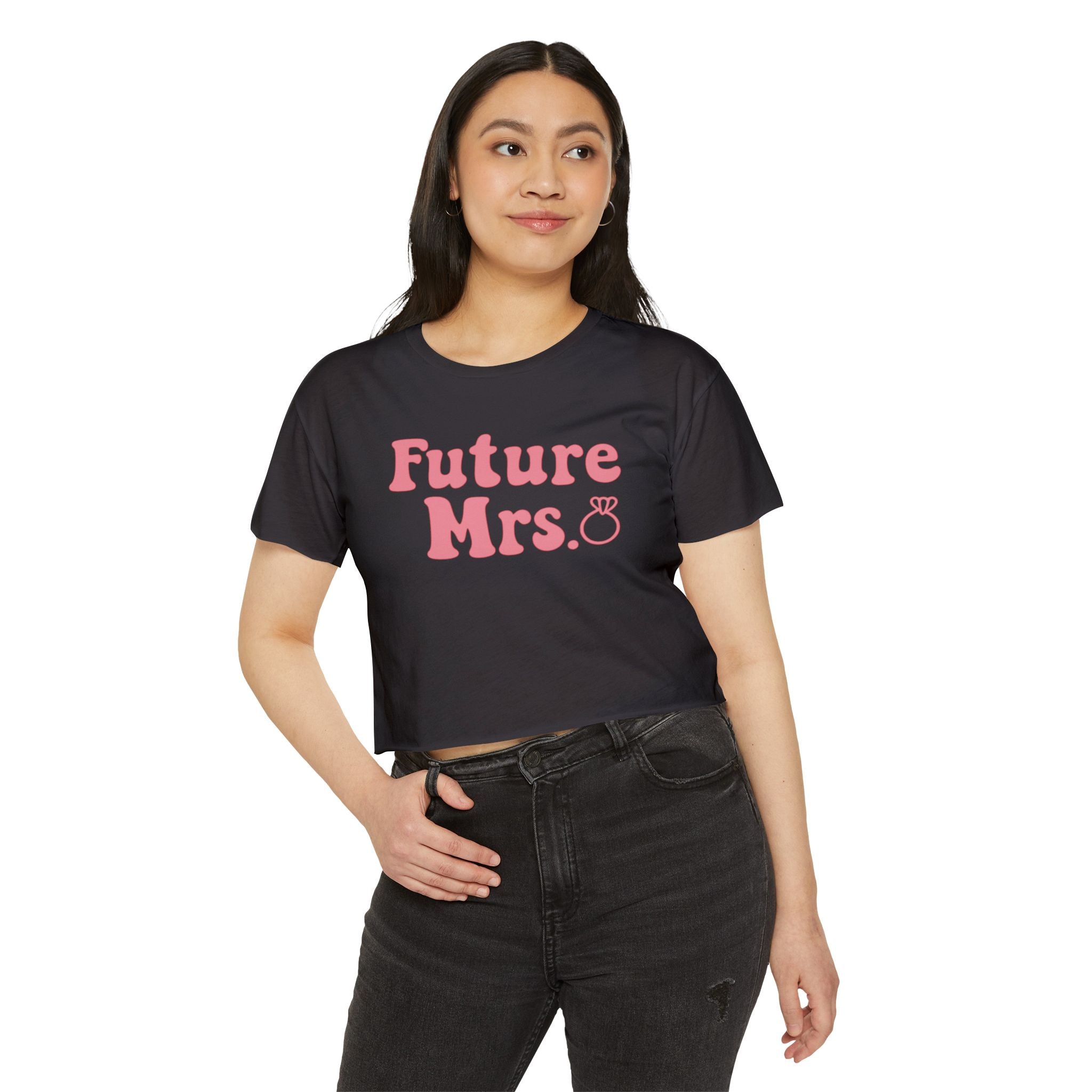 Future Mrs. Crop Top — Bachelorette Bride Festival Tee