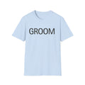 Groom T-Shirt — Simple Wedding Party Tee for Groom, Bachelor Party Shirt