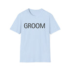 Groom T-Shirt — Simple Wedding Party Tee for Groom, Bachelor Party Shirt