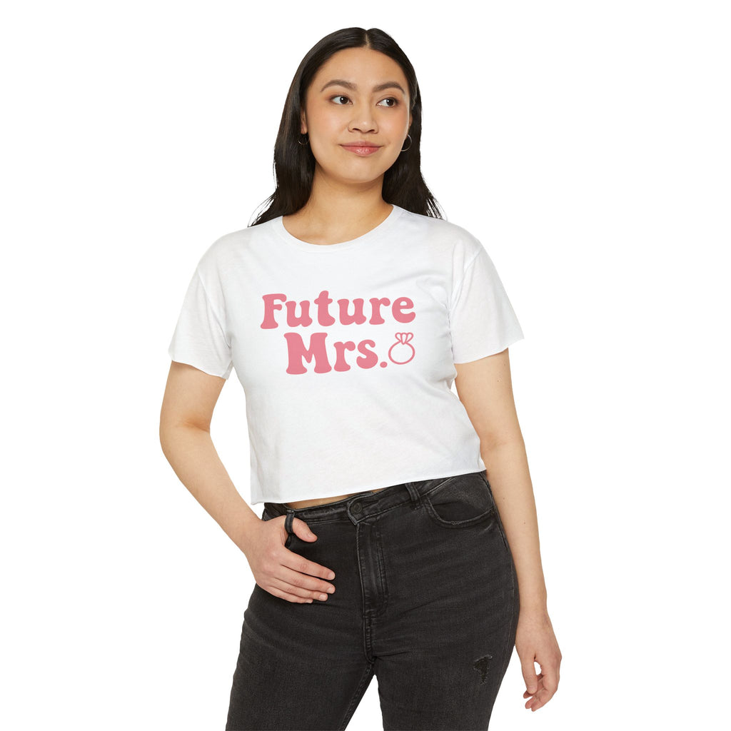 Future Mrs. Crop Top — Bachelorette Bride Festival Tee