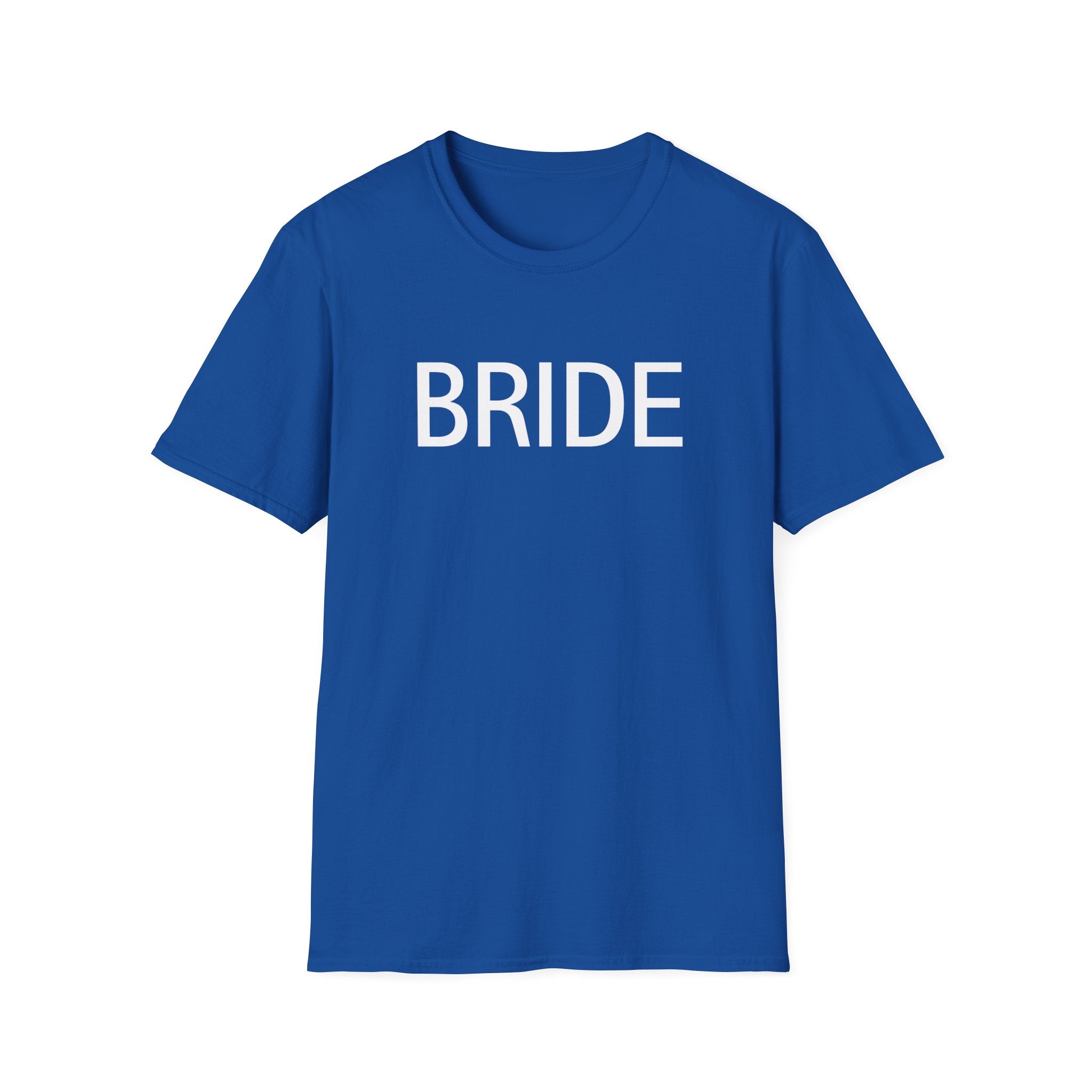 Bride T-Shirt — Minimal Bridal Tee for Bachelorette & Wedding Prep
