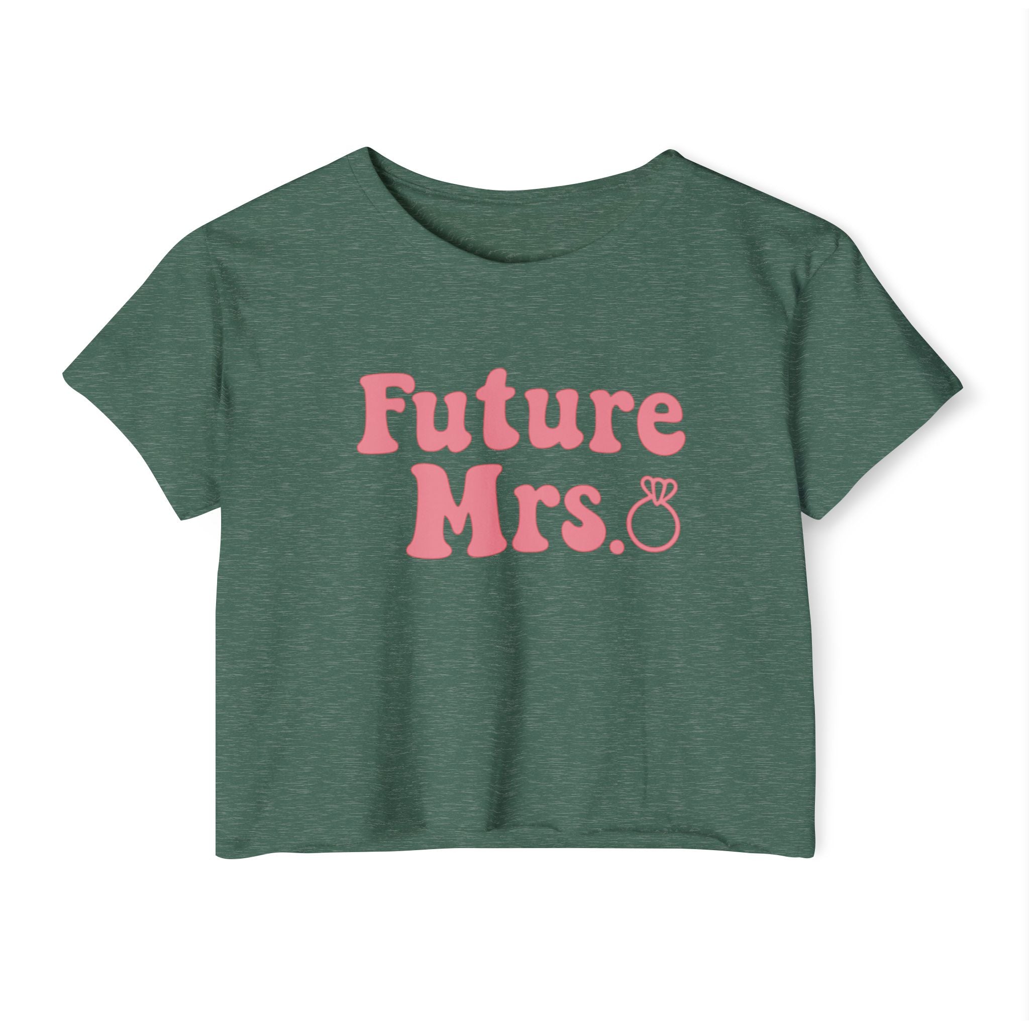 Future Mrs. Crop Top — Bachelorette Bride Festival Tee