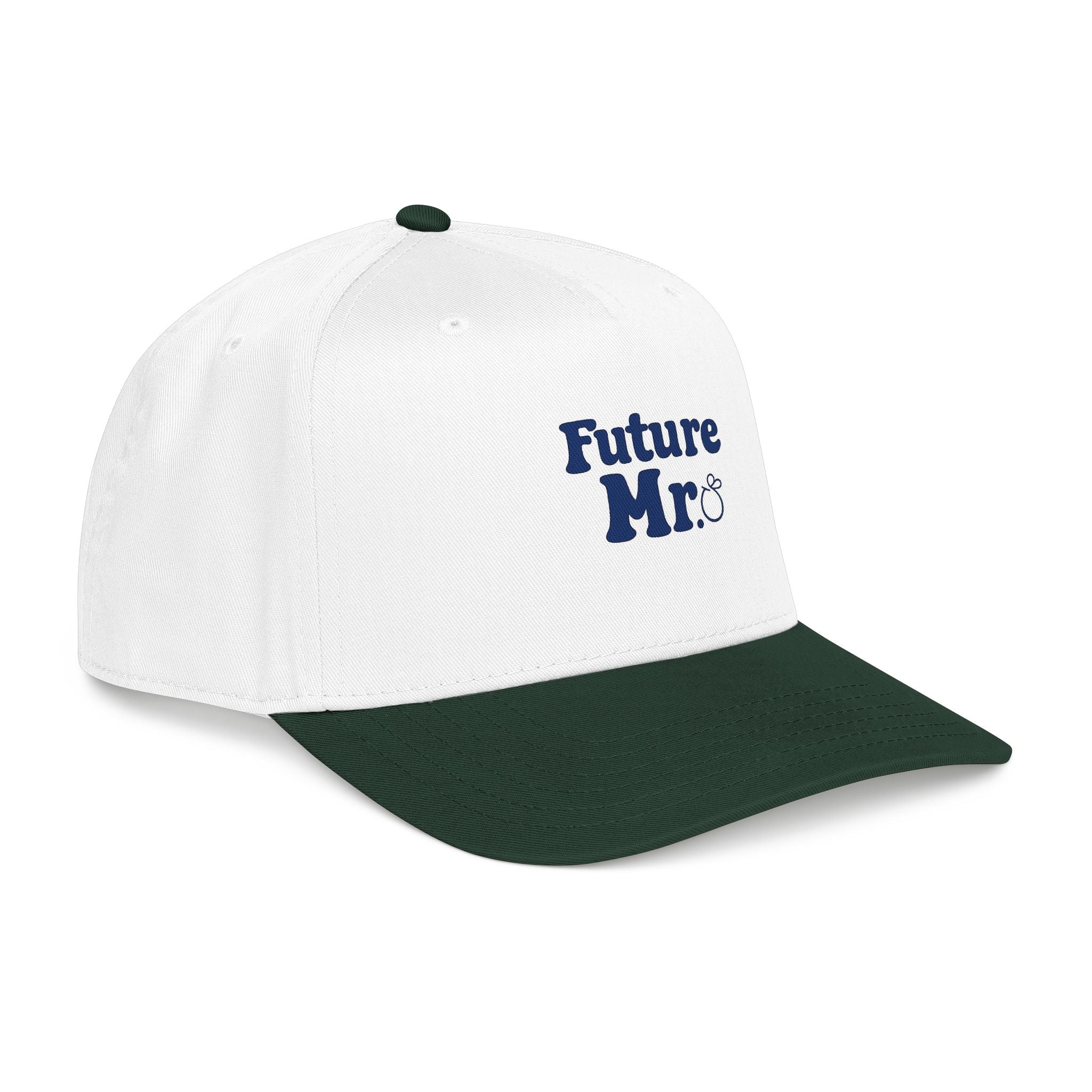 Baseball Cap — "Future Mr." Embroidered Baby Announcement Cap