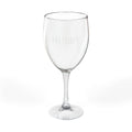 Engraved 'Hubby' 10.5oz Wine Glass — Personalized Wedding & Anniversary Gift