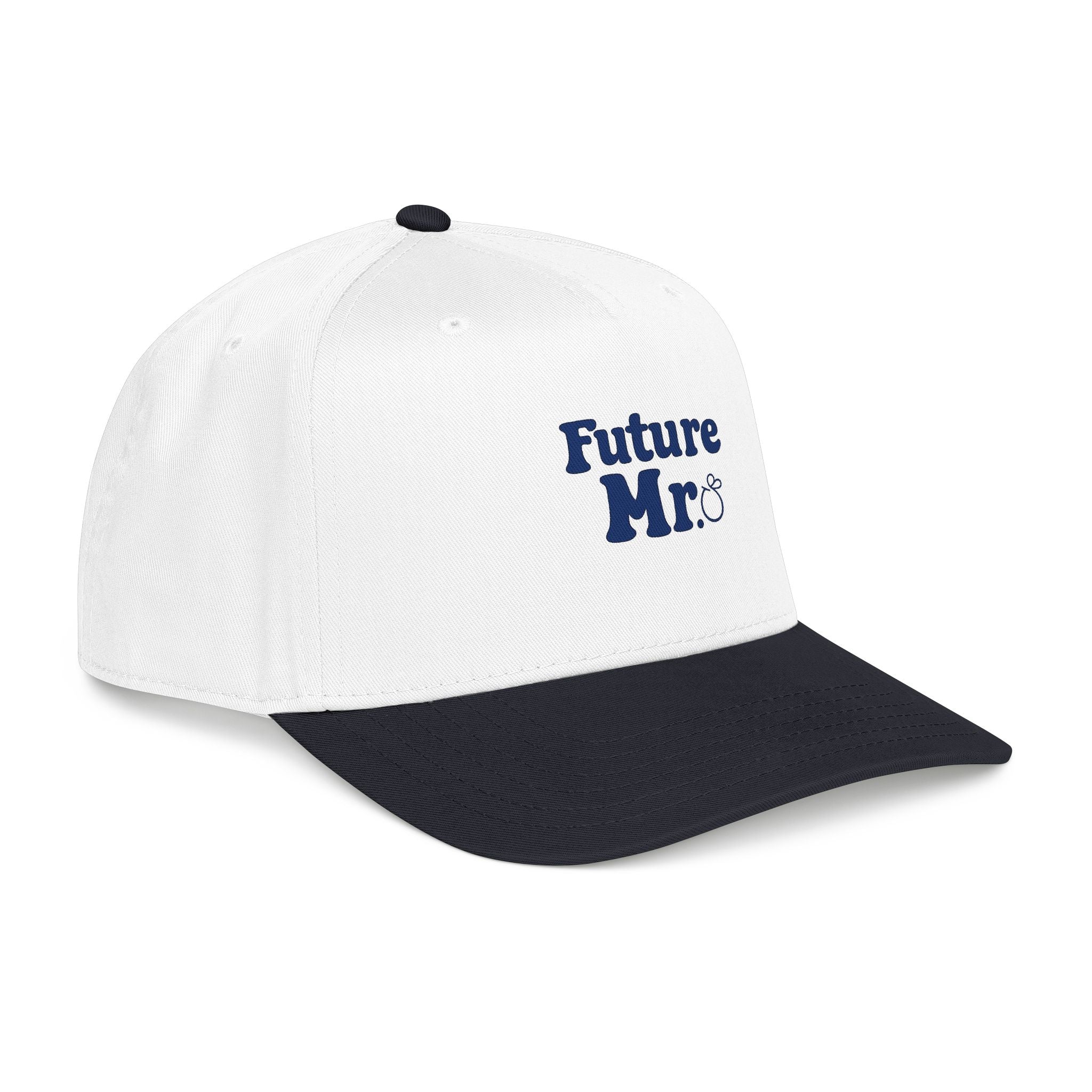 Baseball Cap — "Future Mr." Embroidered Baby Announcement Cap