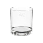 Engraved 'His' Whiskey Glass 10.5 oz — Personalized Rocks Glass for Groom, Anniversary, Gift