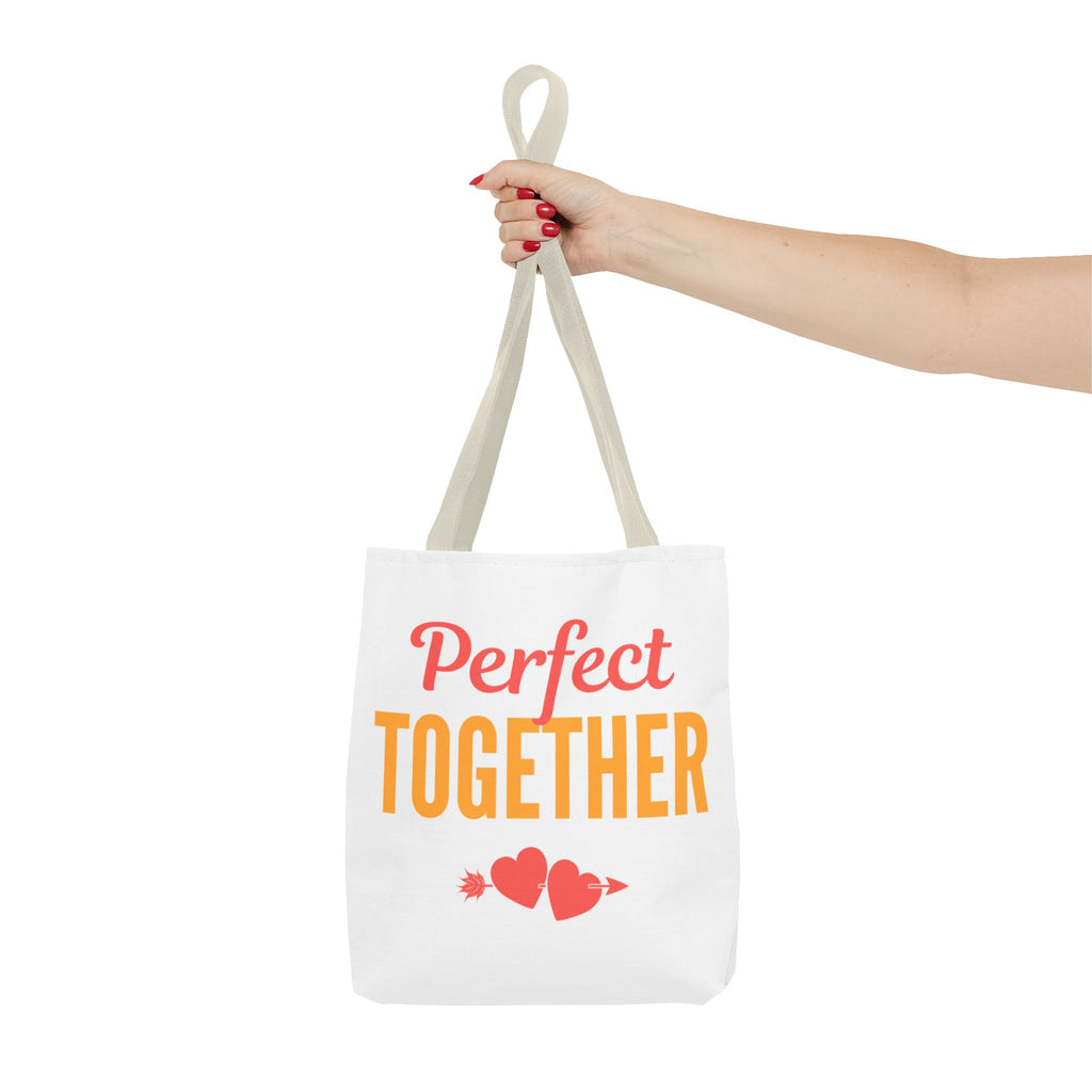 Perfect Together Tote Bag — Cute Couples Valentine Everyday Shoulder Bag