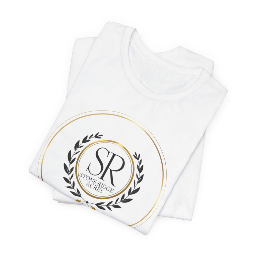 SR Monogram Laurel Circle T-Shirt
