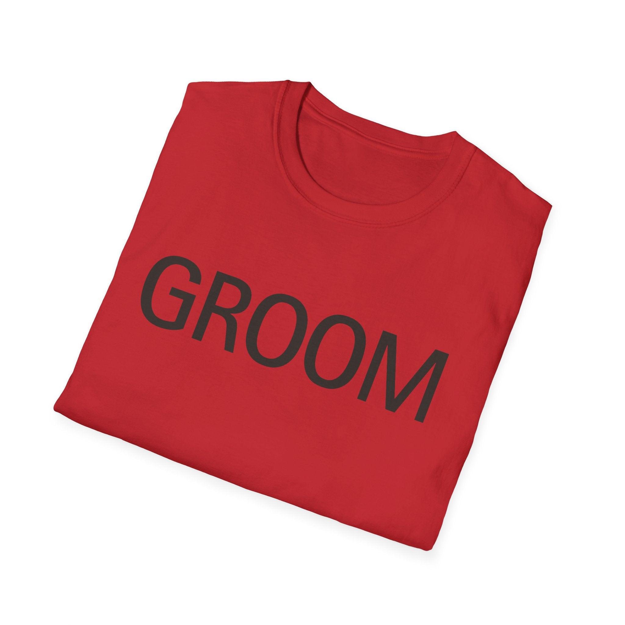 Groom T-Shirt — Simple Wedding Party Tee for Groom, Bachelor Party Shirt