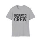 Groom's Crew T-Shirt – Bachelor Party & Wedding Party Tee