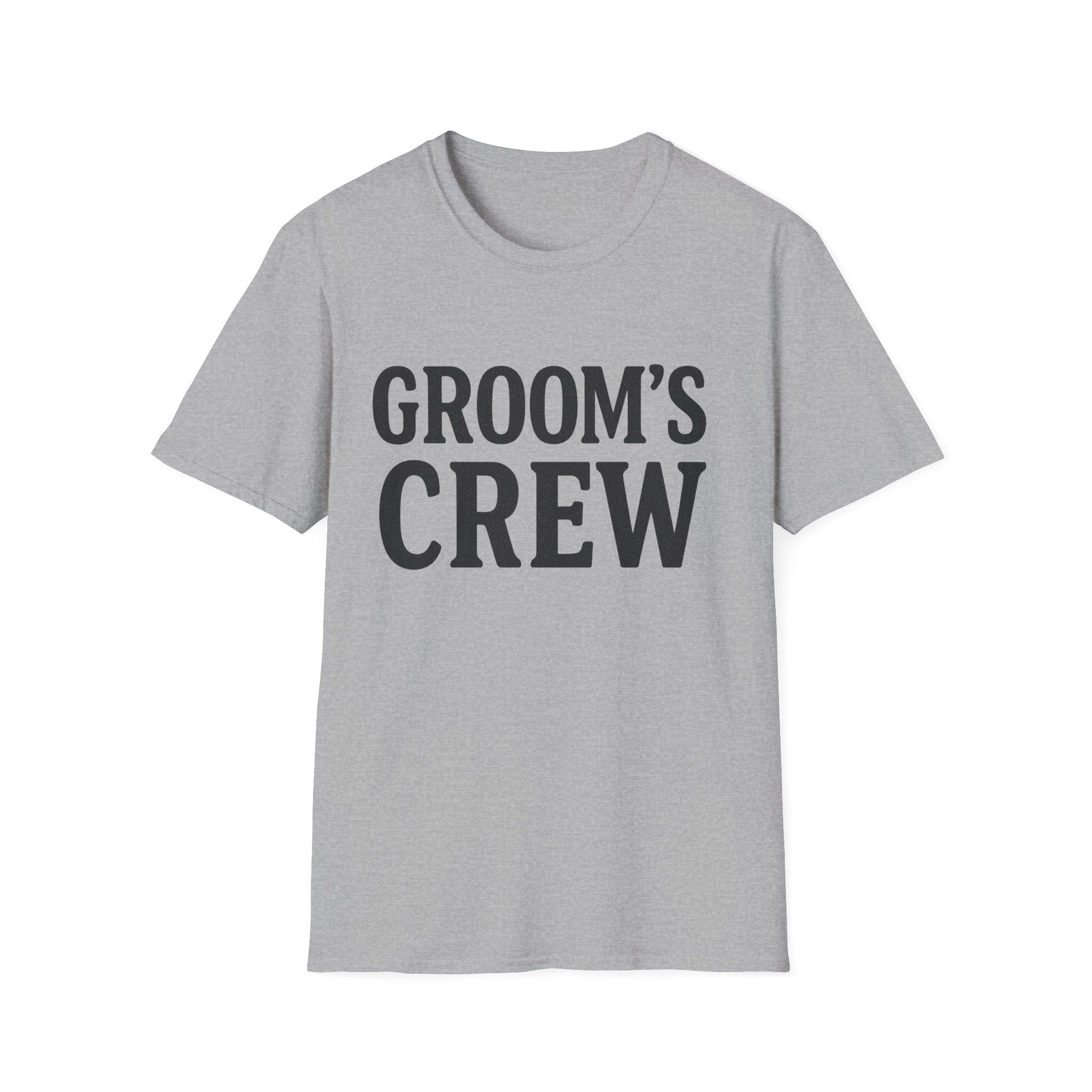 Groom's Crew T-Shirt – Bachelor Party & Wedding Party Tee