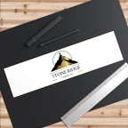 Stone Ridge Logo Bumper Sticker — Outdoor Mountain Logo Vehicle Decal