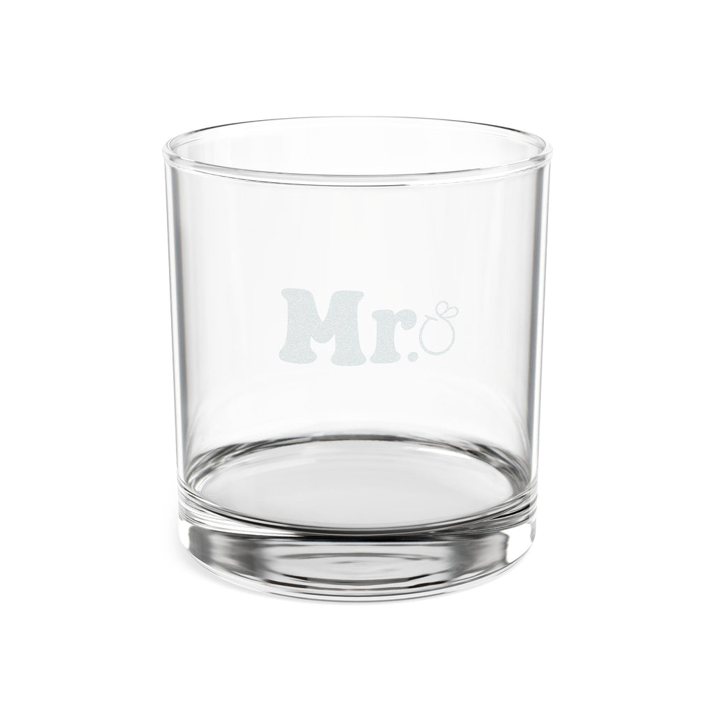 Engraved 'Mr.' Whiskey Glass – 10.5 oz Personalized Rocks Glass