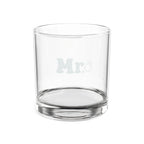 Engraved 'Mr.' Whiskey Glass – 10.5 oz Personalized Rocks Glass