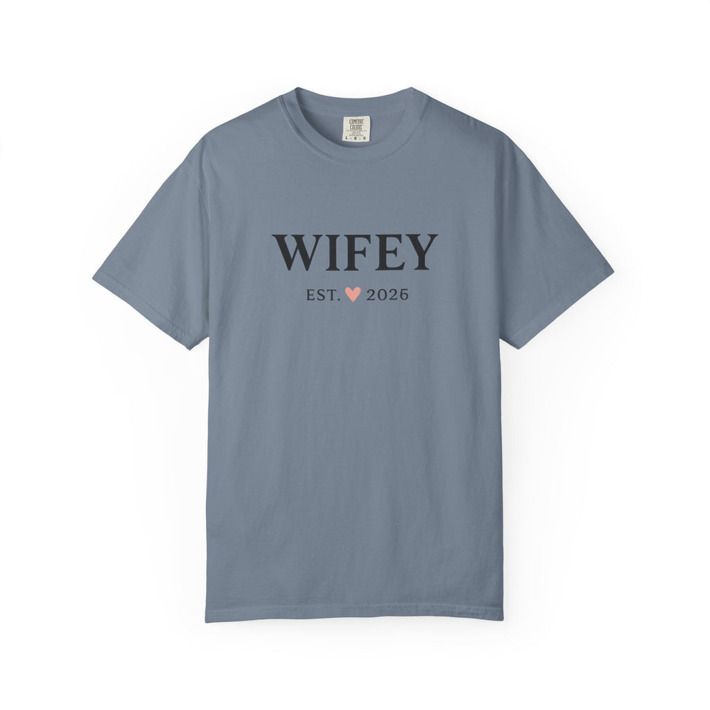 Wifey Est. 2026 T-Shirt — Bridal/Anniversary Tee