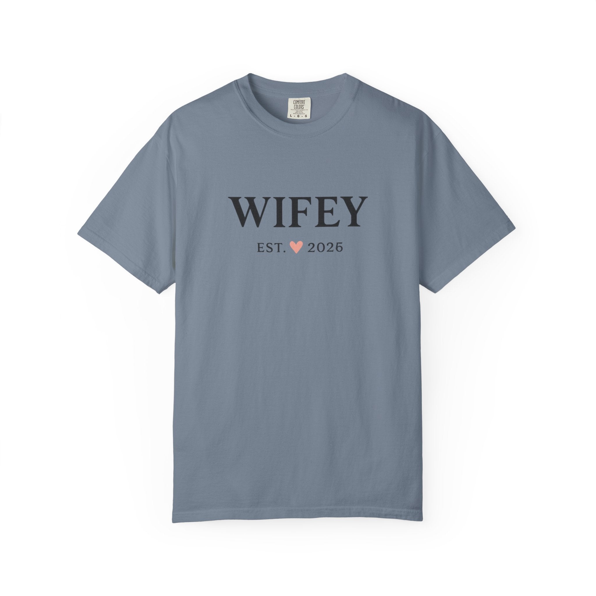 Wifey Est. 2026 T-Shirt — Bridal/Anniversary Tee