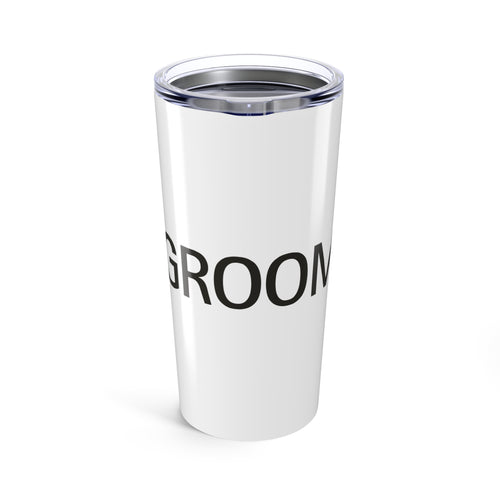 Groom 20oz Stainless Steel Tumbler – Wedding Party Gift