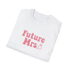 Future Mrs. T-Shirt — Bachelorette/Engagement Tee with Pink Ring Graphic
