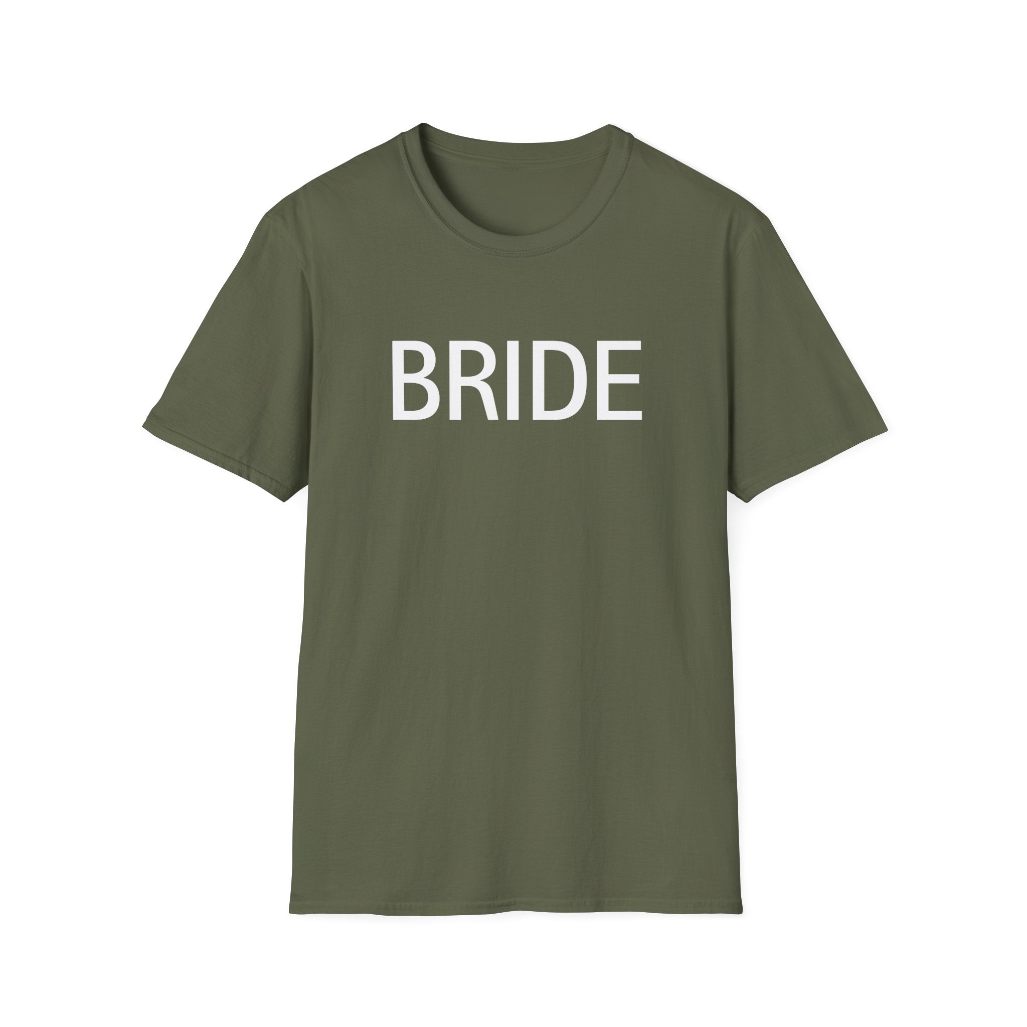 Bride T-Shirt — Minimal Bridal Tee for Bachelorette & Wedding Prep