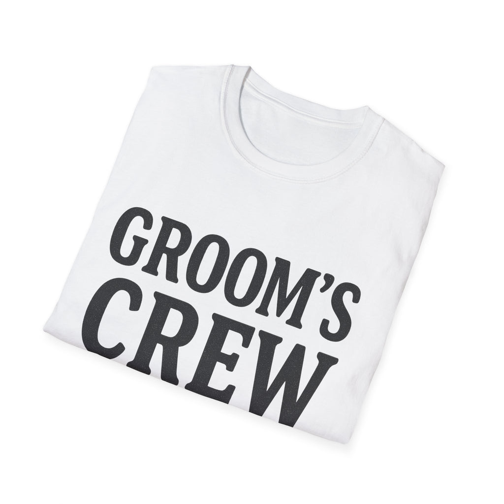Groom's Crew T-Shirt – Bachelor Party & Wedding Party Tee