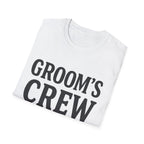 Groom's Crew T-Shirt – Bachelor Party & Wedding Party Tee