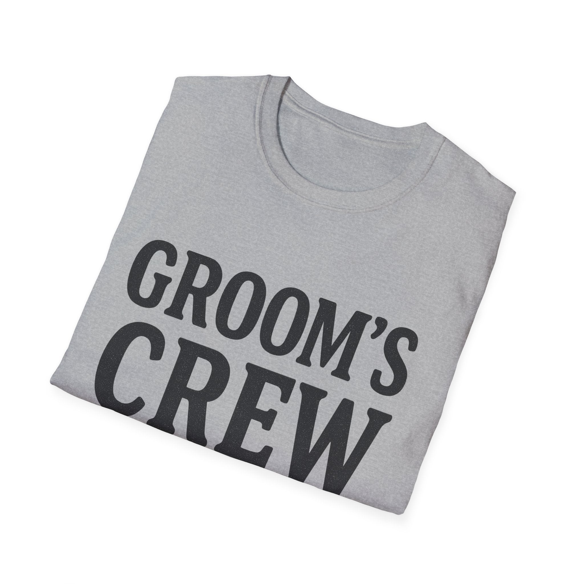 Groom's Crew T-Shirt – Bachelor Party & Wedding Party Tee