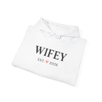 Wifey Hoodie – 'WIFEY EST. 2026' Cozy Bridal Sweatshirt