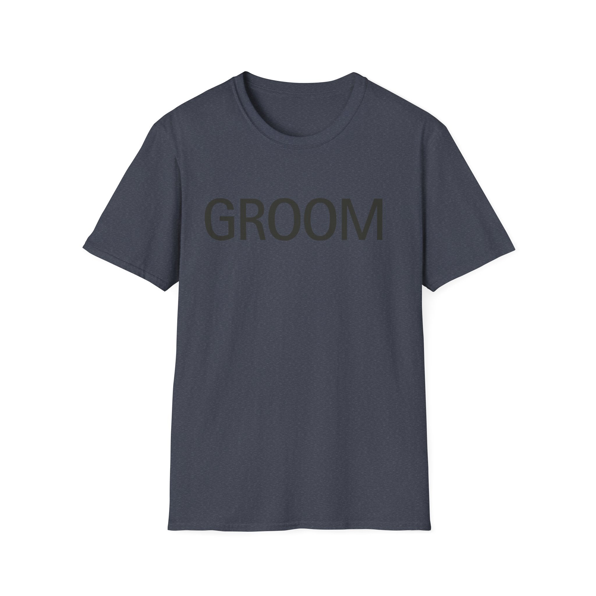 Groom T-Shirt — Simple Wedding Party Tee for Groom, Bachelor Party Shirt