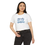 "Officially Off The Market" Women's Crop Top — Bachelorette Festival Tee