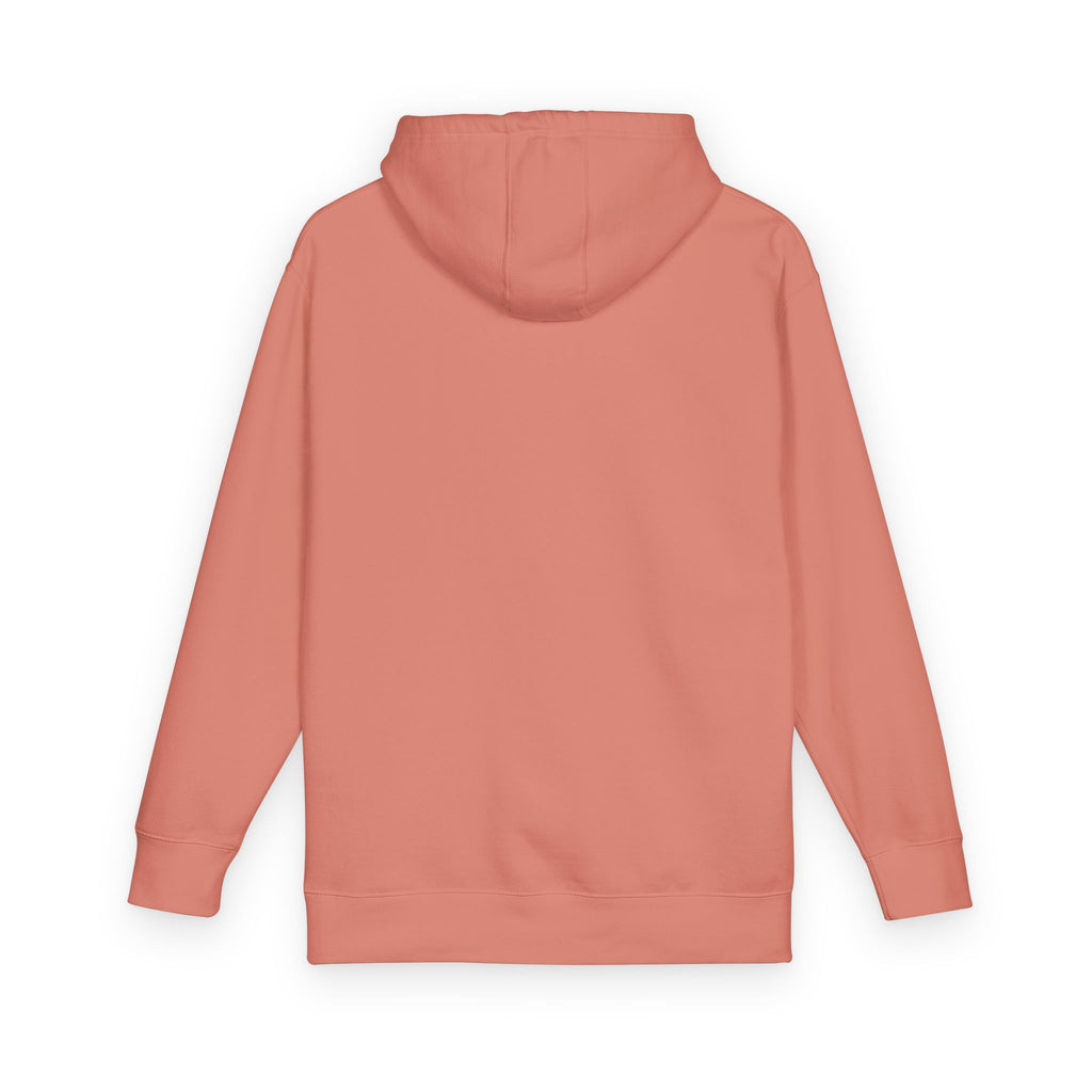 Rose Crest Hoodie — Pink Floral Graphic Fleece Pullover