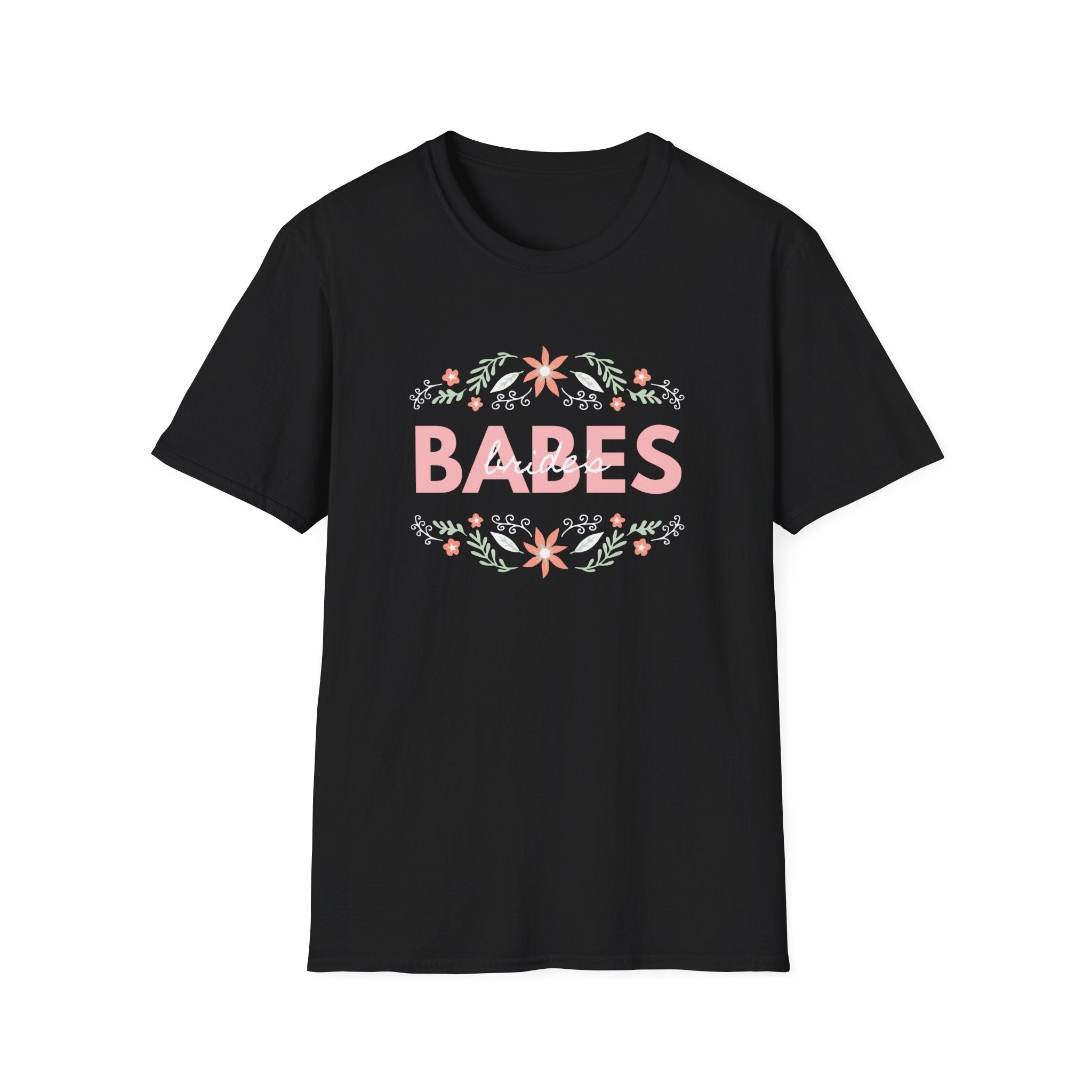 Babes Floral Tee — Cute Pink Floral 'BABES' T-Shirt