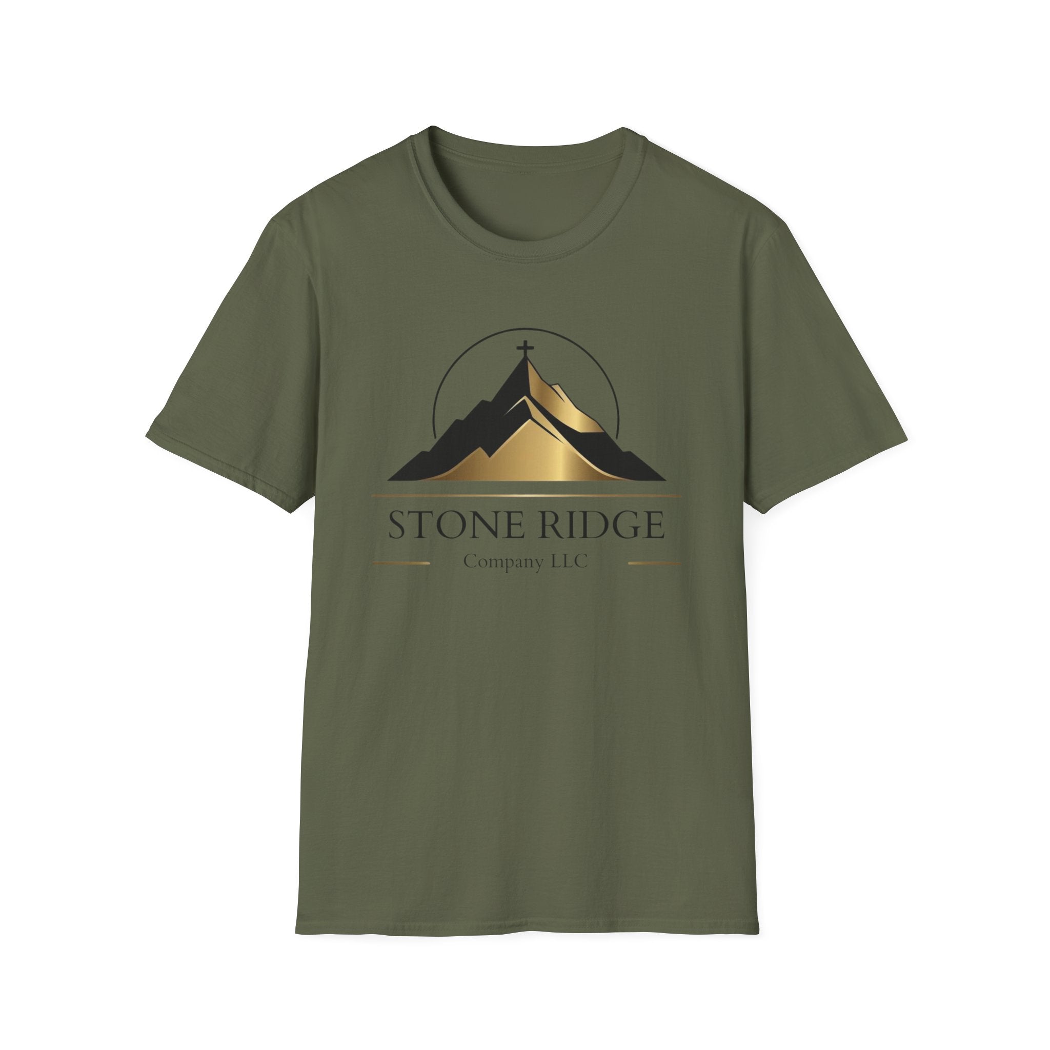 Stone Ridge Mountain Logo T-Shirt — Classic Outdoor Logo Tee