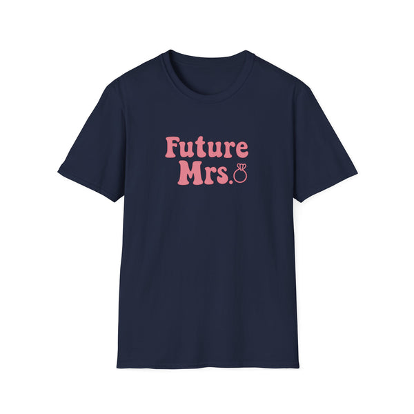Future Mrs. T-Shirt — Bachelorette/Engagement Tee with Pink Ring Graphic