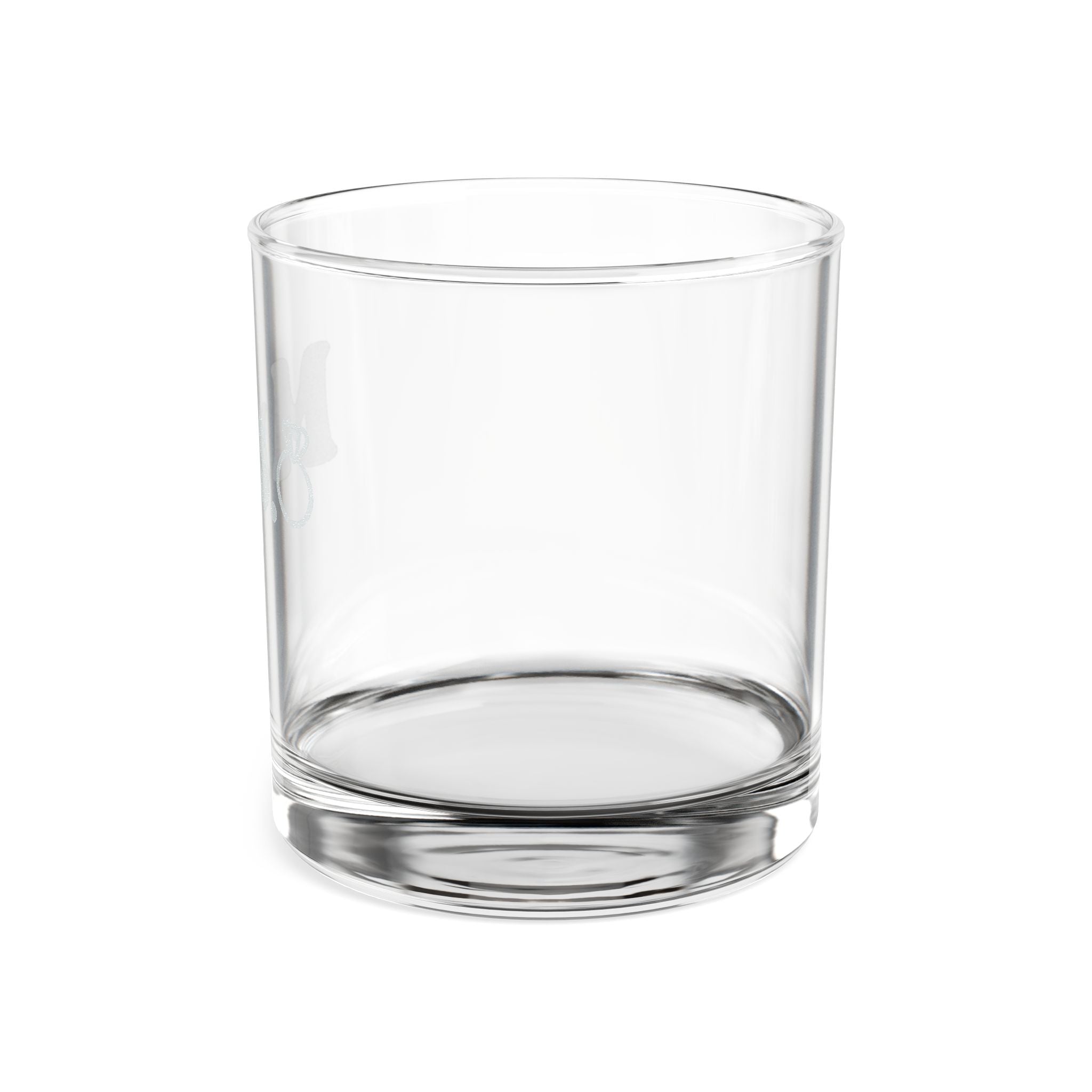 Engraved 'Mrs.' Whiskey Glass — 10.5 oz Personalized Rocks Glass, Bridal Gift