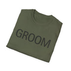Groom T-Shirt — Simple Wedding Party Tee for Groom, Bachelor Party Shirt