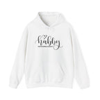 Hubby Hoodie – 'Hubby' Script Pullover for Husbands, Romantic Anniversary & Gift Hoodie