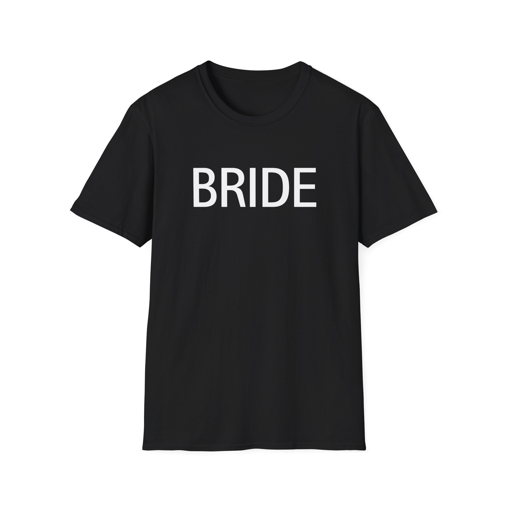 Bride T-Shirt — Minimal Bridal Tee for Bachelorette & Wedding Prep