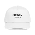 Baseball Cap — "HUBBY EST. 2025" Embroidered Dad Hat | Gift for New Husbands & Wedding Present